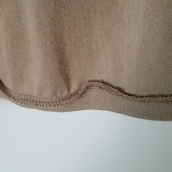 Oxford Circus Khaki Tricot Top Size 12 - Picture 16 of 16